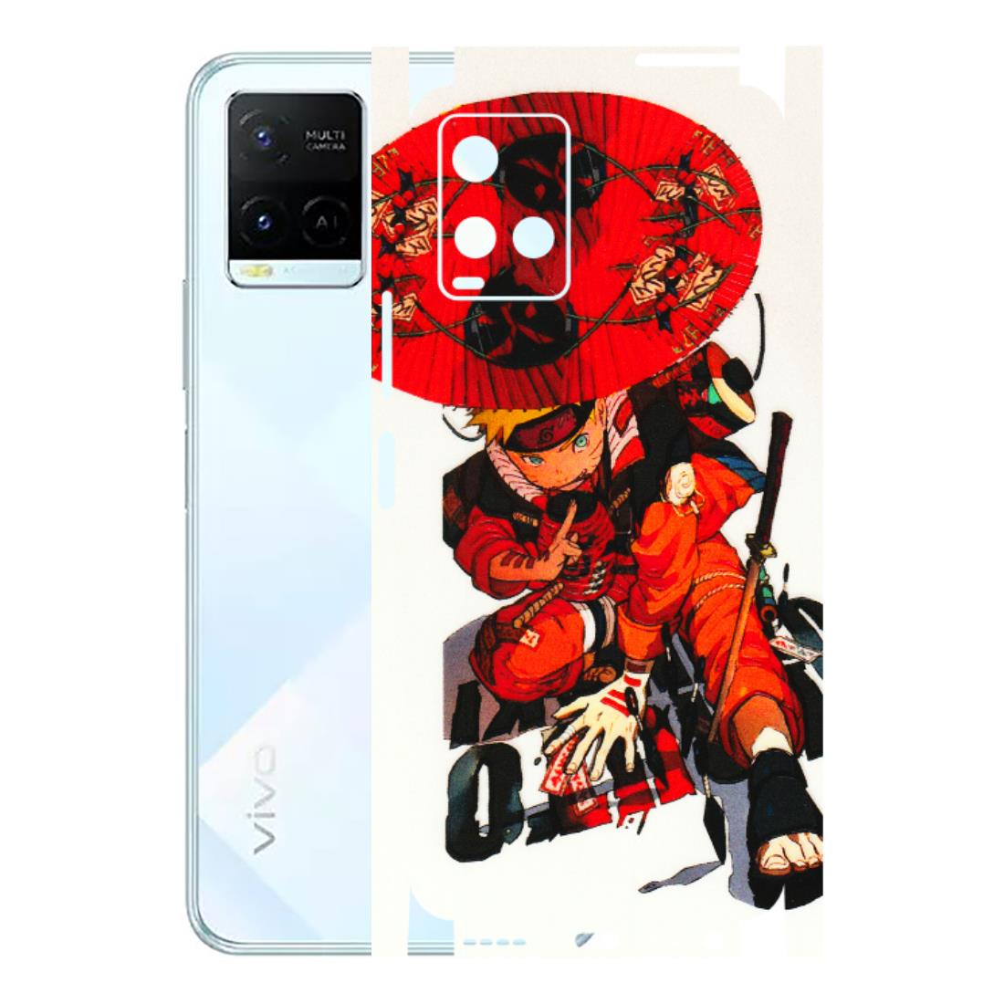 VIVO Y Series Phone Skins (All Models) - Naruto - 3D Embossed Finish (L-208) Vivo Y21E 5G
