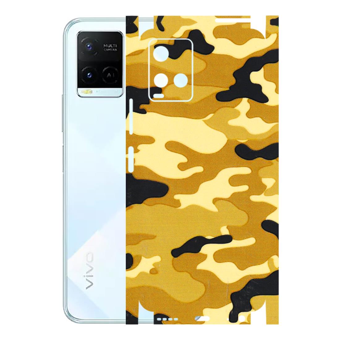VIVO Y Series Phone Skins (All Models) - Indian Camo - 3D Embossed Finish (L-228) Vivo Y21E 5G