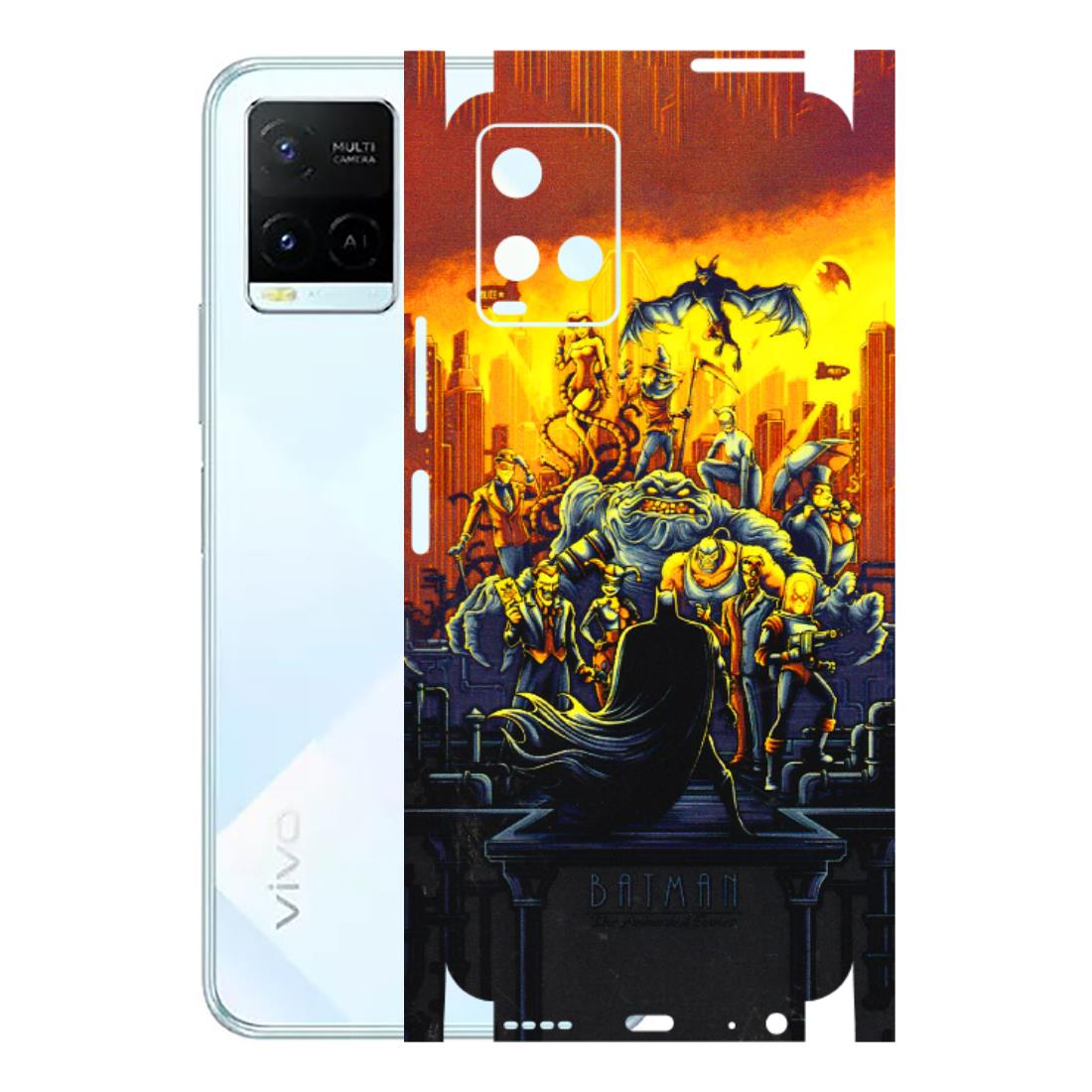 VIVO Y Series Phone Skins (All Models) - Games Doodles - 3D Embossed Finish (L-24) Vivo Y21E 5G
