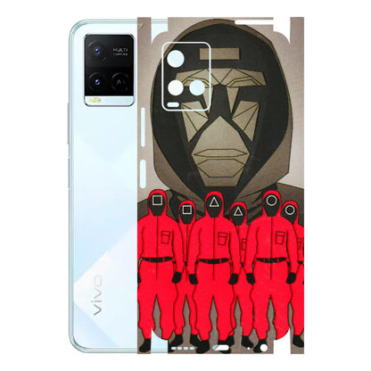 VIVO Y Series Phone Skins (All Models) - Squid Game Hero - 3D Embossed Finish (L-245) Vivo Y21E 5G
