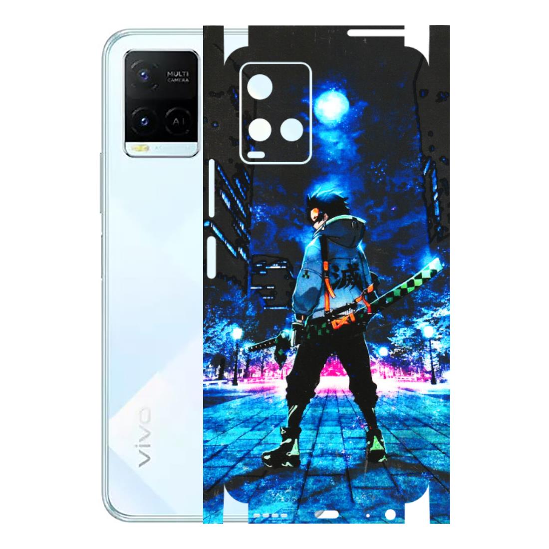 VIVO Y Series Phone Skins (All Models) - Demon Slayer Sword - 3D Embossed Finish (L-247) Vivo Y21E 5G