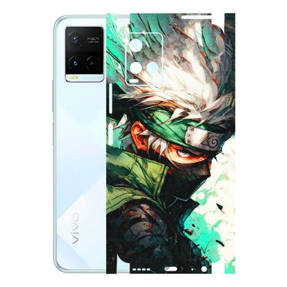 VIVO Y Series Phone Skins (All Models) - Kakashi Side Profile - 3D Embossed Finish (L-249) Vivo Y21E 5G