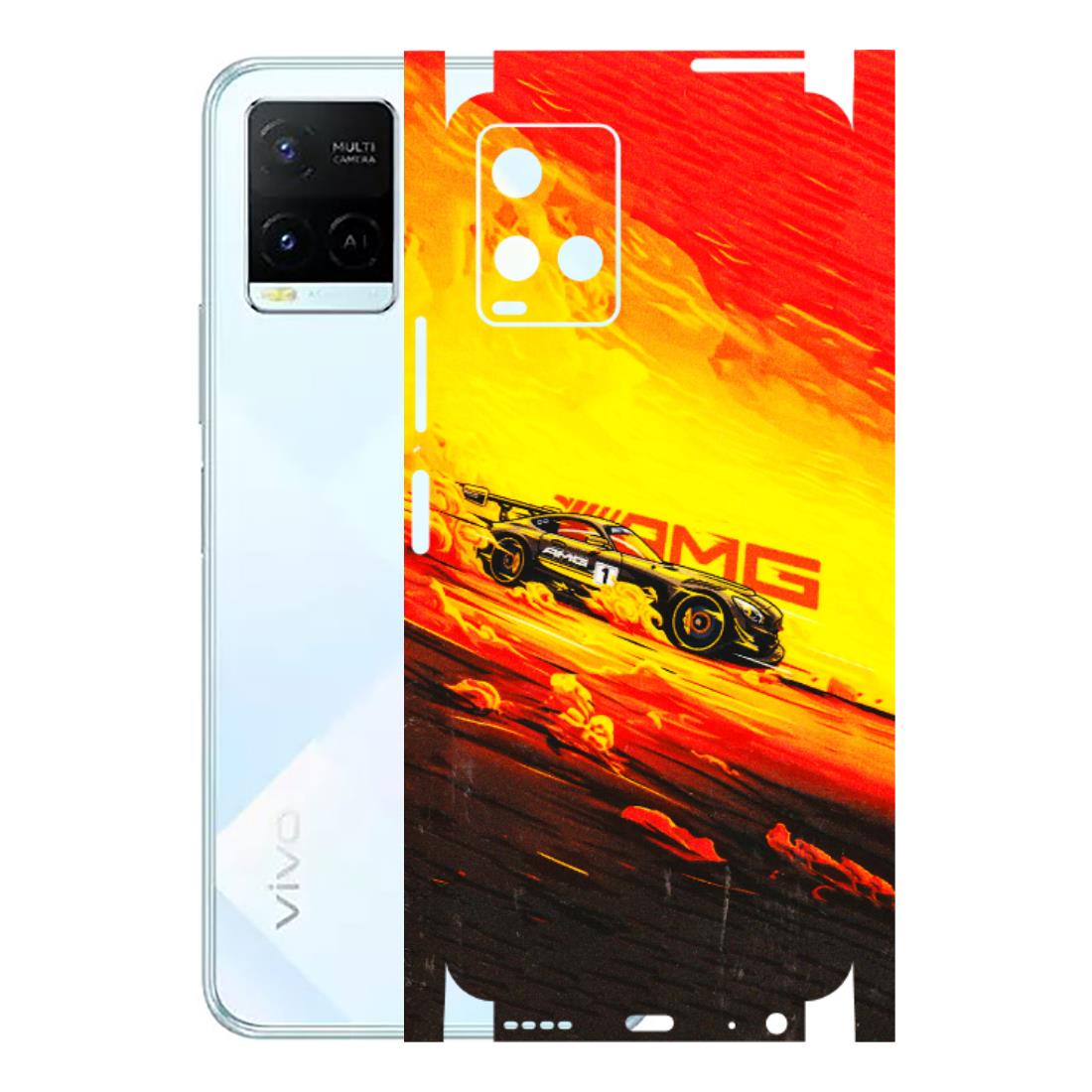 VIVO Y Series Phone Skins (All Models) - AMG Car Speed Cover - 3D Embossed Finish (L-256) Vivo Y21E 5G