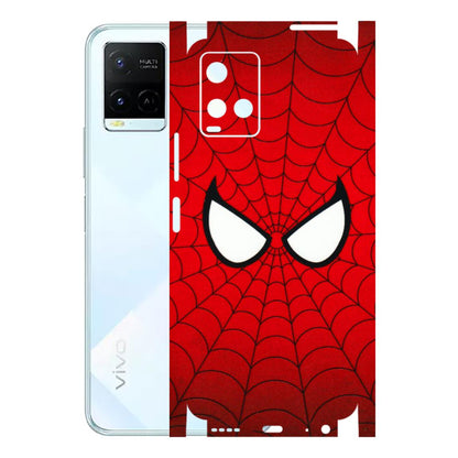 VIVO Y Series Phone Skins (All Models) - Spidey Eyes - 3D Embossed Finish (L-257) Vivo Y21E 5G