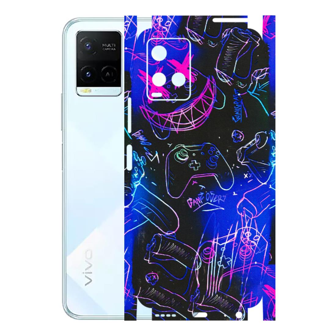 VIVO Y Series Phone Skins (All Models) - Gamers Paradise - 3D Embossed Finish (L-258) Vivo Y21E 5G