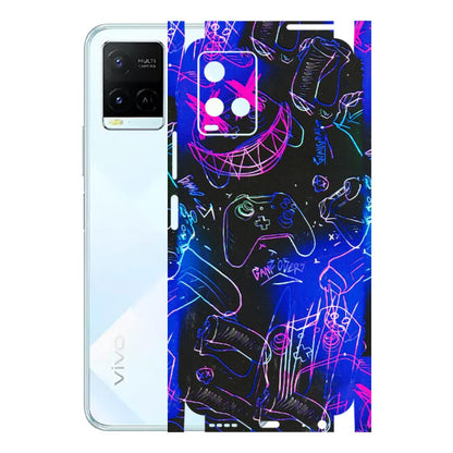 VIVO Y Series Phone Skins (All Models) - Gamers Paradise - 3D Embossed Finish (L-258) Vivo Y21E 5G