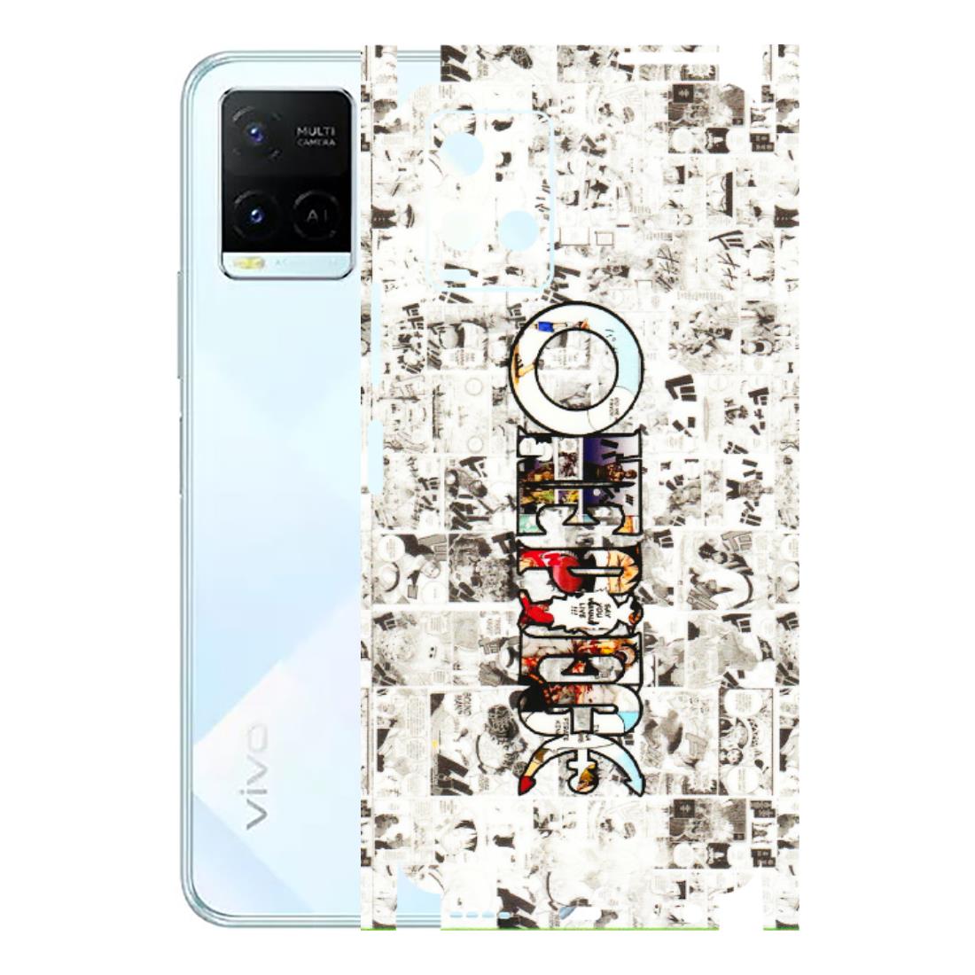 VIVO Y Series Phone Skins (All Models) - One Piece Manga - 3D Embossed Finish (L-26) Vivo Y21E 5G
