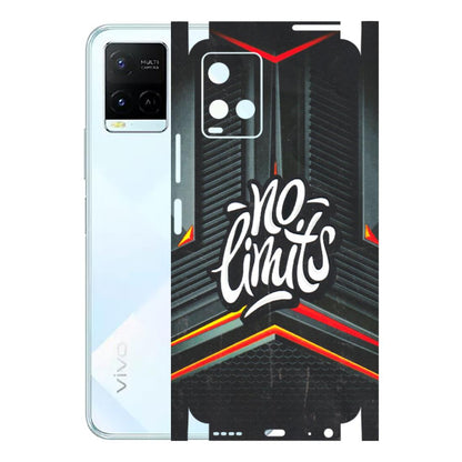VIVO Y Series Phone Skins (All Models) - No Limits - 3D Embossed Finish (L-286) Vivo Y21E 5G