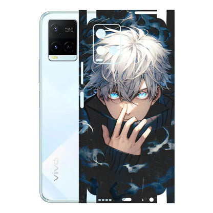 VIVO Y Series Phone Skins (All Models) - New Jujutsu Kaisen Anime - 3D Embossed Finish (L-313) Vivo Y21E 5G