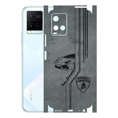 VIVO Y Series Phone Skins (All Models) - New Lamborgini Aventador - 3D Embossed Finish (L-321) Vivo Y21E 5G