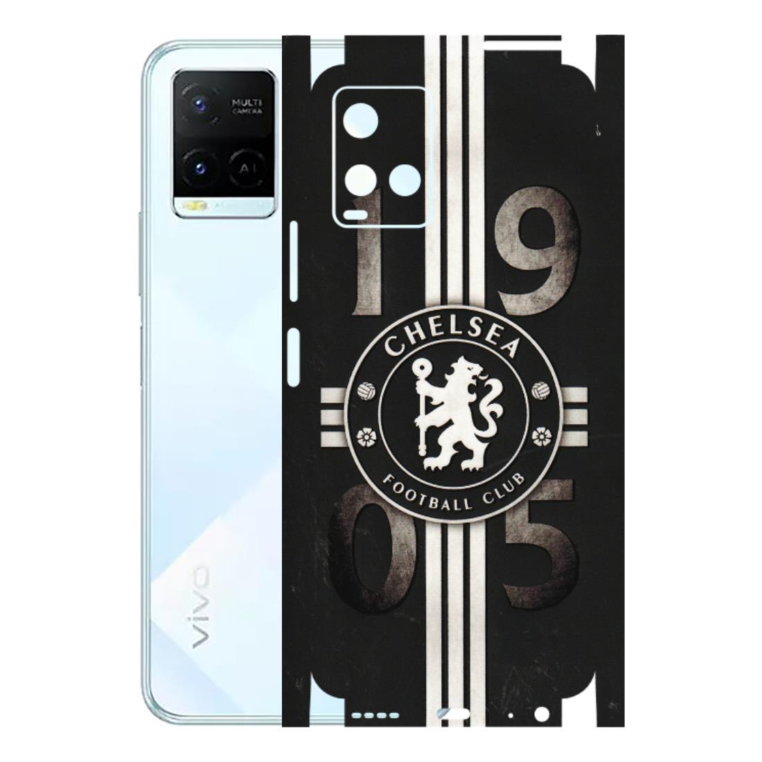 VIVO Y Series Phone Skins (All Models) - Chelsea Fan Club - 3D Embossed Finish (L-36) Vivo Y21E 5G
