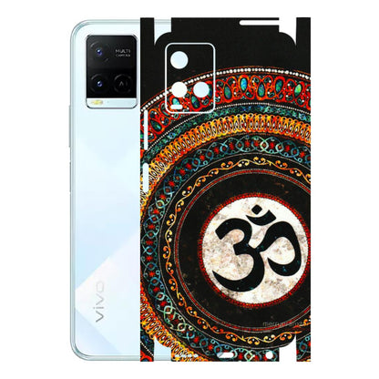 VIVO Y Series Phone Skins (All Models) - Aum Chant Abstract - 3D Embossed Finish (L-42) Vivo Y21E 5G