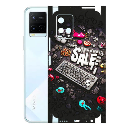 VIVO Y Series Phone Skins (All Models) - Gadgets Sale - 3D Embossed Finish (L-50) Vivo Y21E 5G