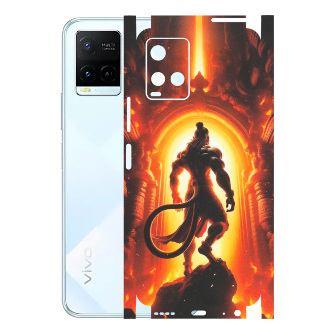 VIVO Y Series Phone Skins (All Models) - HanumanJi - Matte Finish (M-06) Vivo Y21E 5G