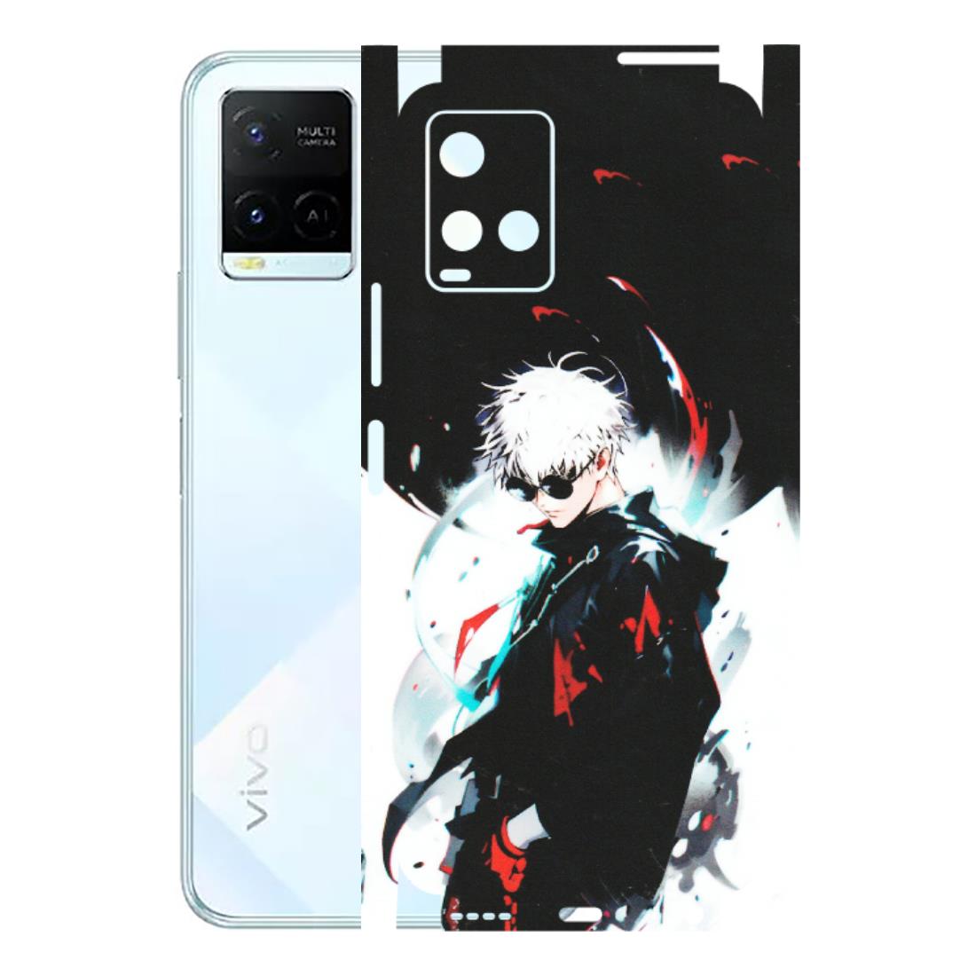 VIVO Y Series Phone Skins (All Models) - Gojo Powerful Charater Kaisen Anime - Matte Finish (M-144) Vivo Y21E 5G