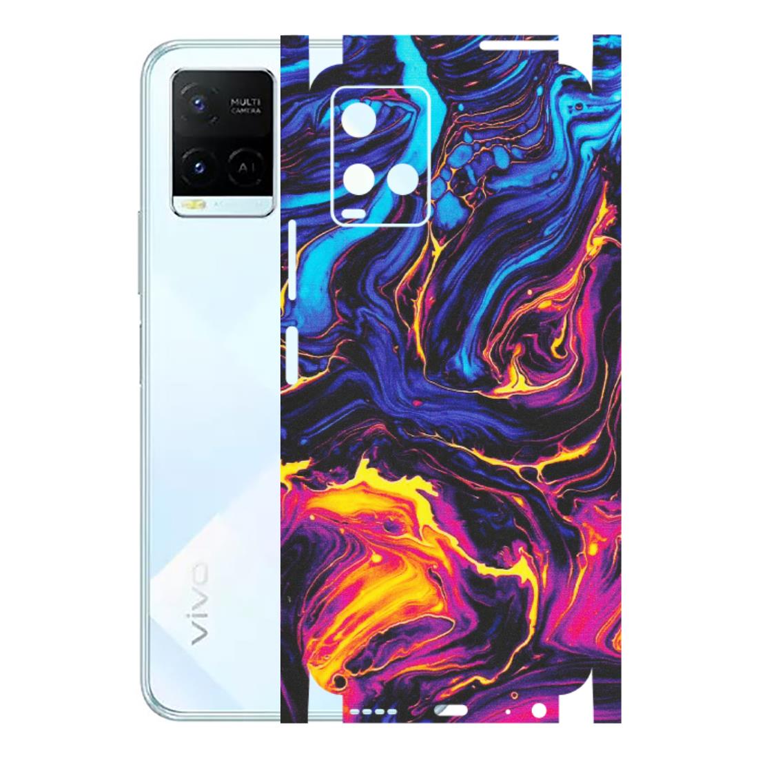 VIVO Y Series Phone Skins (All Models) - Abstract Paint Classy - Matte Finish (M-15) Vivo Y21E 5G
