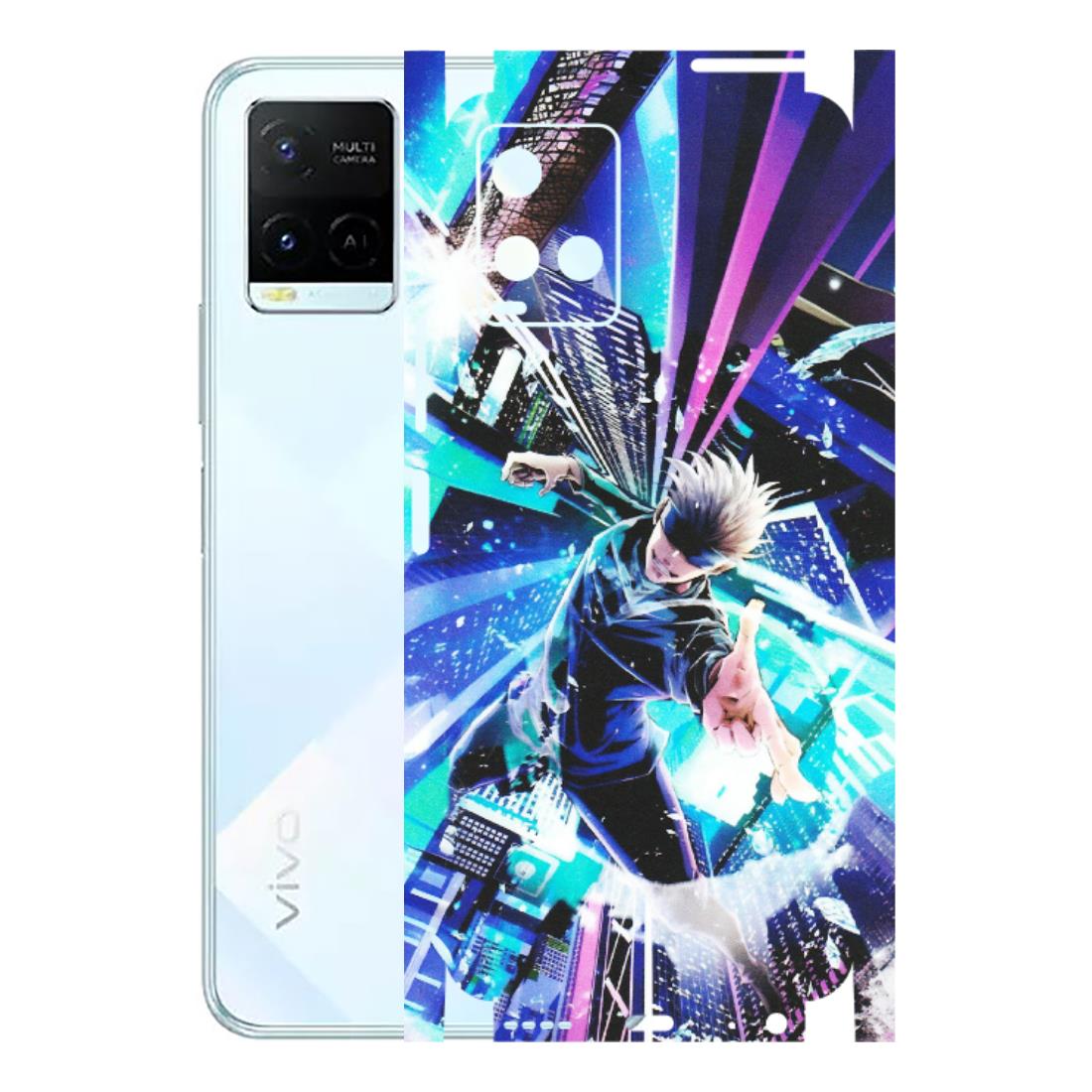VIVO Y Series Phone Skins (All Models) - Manga Action Jujustu Kaisen Anime - Matte Finish (M-155) Vivo Y21E 5G
