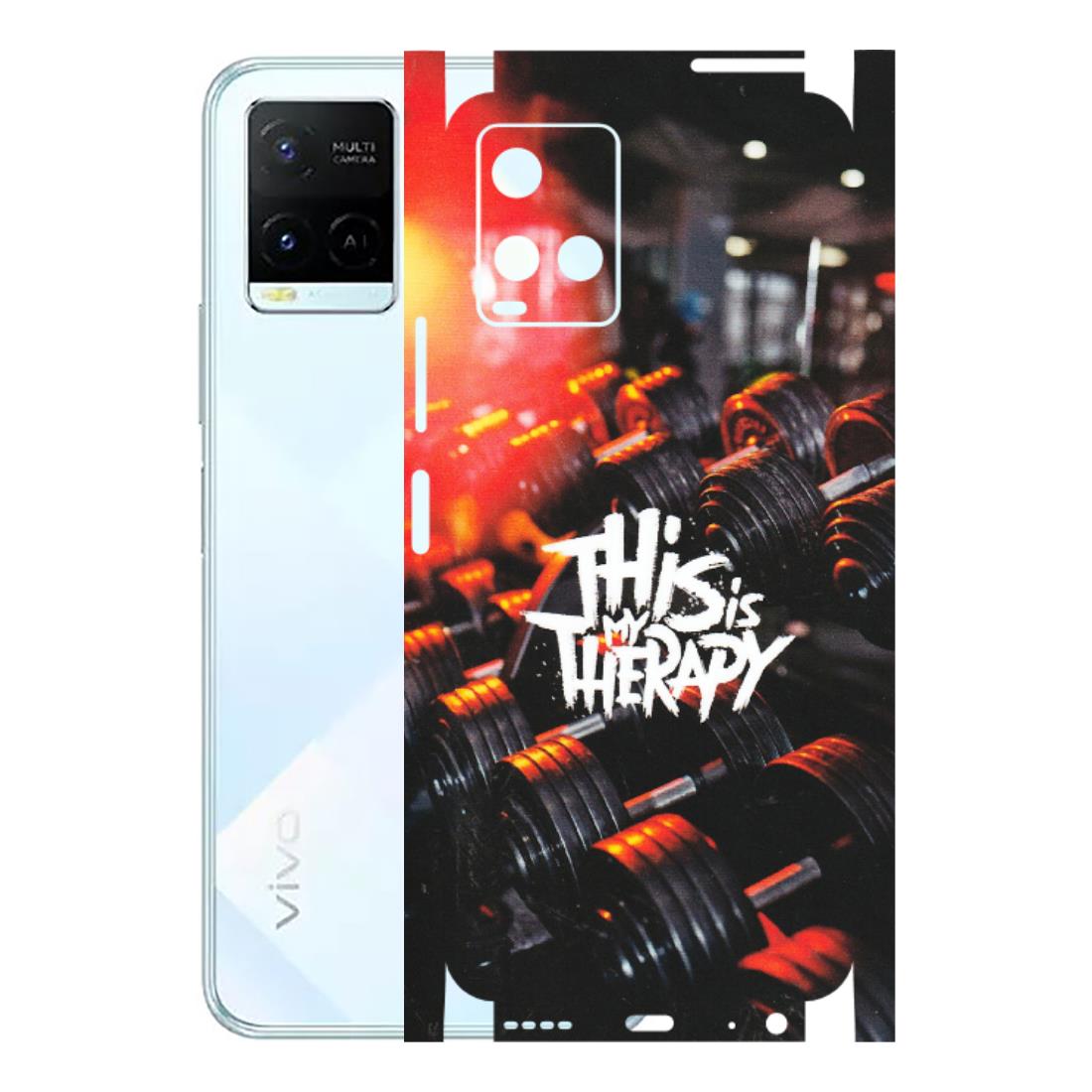 VIVO Y Series Phone Skins (All Models) - GYM Lover Therapy - Matte Finish (M-160) Vivo Y21E 5G