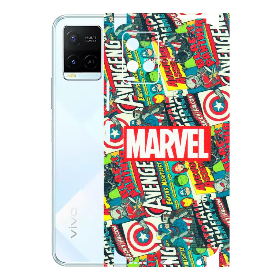 VIVO Y Series Phone Skins (All Models) - Marvel Comic Lover - Matte Finish (M-30) Vivo Y21E 5G