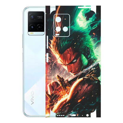 VIVO Y Series Phone Skins (All Models) - Anime Gojo Sword - Matte Finish (M-32) Vivo Y21E 5G