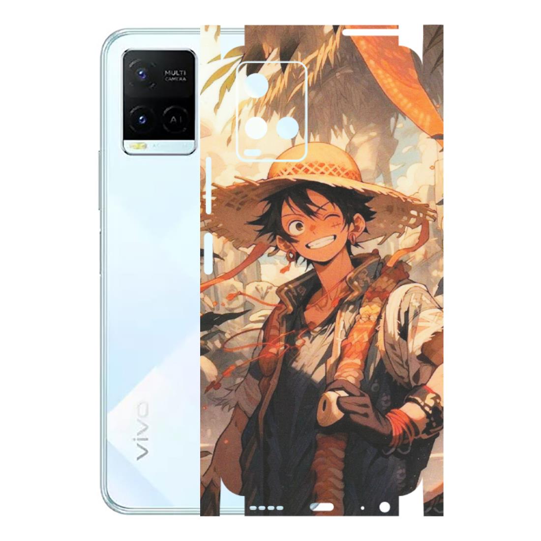 VIVO Y Series Phone Skins (All Models) - Anime Character Smile - Matte Finish (M-33) Vivo Y21E 5G