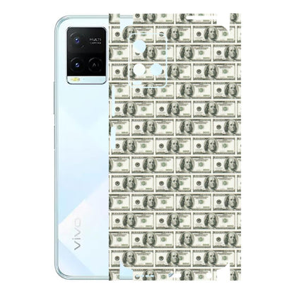VIVO Y Series Phone Skins (All Models) - I Love Dollars - Matte Finish (M-40) Vivo Y21E 5G