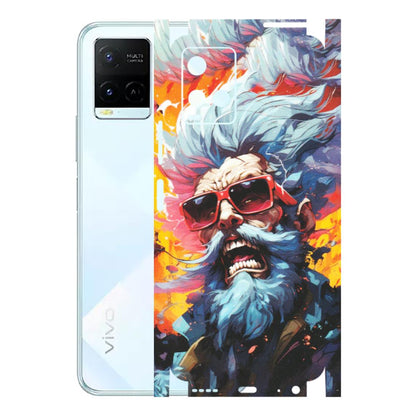 VIVO Y Series Phone Skins (All Models) - Daddy Cool Character - Matte Finish (M-43) Vivo Y21E 5G