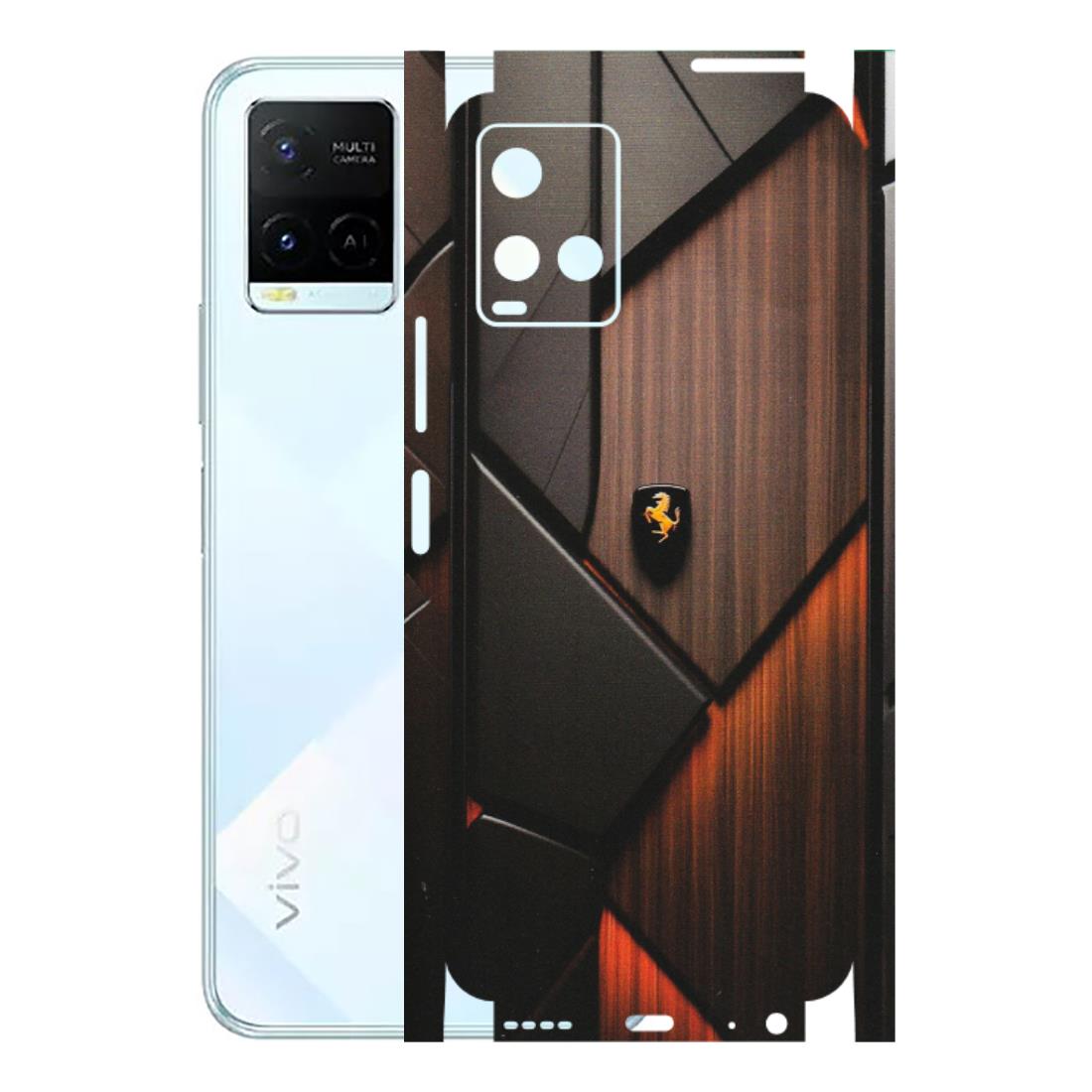VIVO Y Series Phone Skins (All Models) - Lambo Beauty Wood Pattern Sober - Matte Finish (M-51) Vivo Y21E 5G