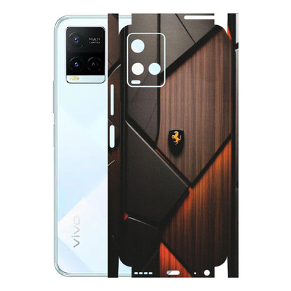 VIVO Y Series Phone Skins (All Models) - Lambo Beauty Wood Pattern Sober - Matte Finish (M-51) Vivo Y21E 5G