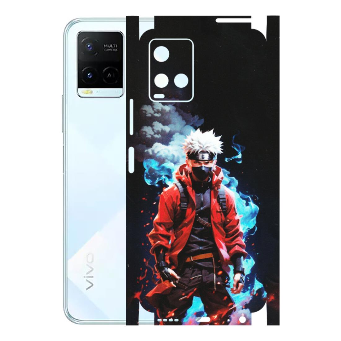 VIVO Y Series Phone Skins (All Models) - Kakashi Hatake Naruto - Matte Finish (M-60) Vivo Y21E 5G
