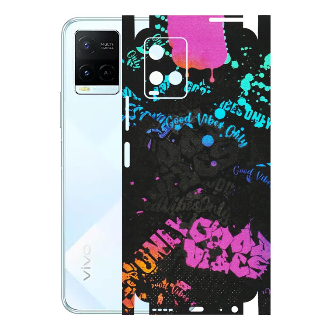 VIVO Y Series Phone Skins (All Models) - Majestic Black Vibes - Matte Finish (M-62) Vivo Y21E 5G