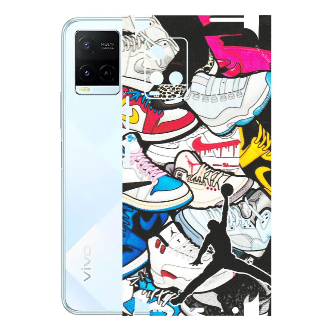VIVO Y Series Phone Skins (All Models) - Jordan Sneakers Fan - Matte Finish (M-80) Vivo Y21E 5G