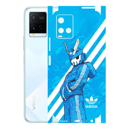 VIVO Y Series Phone Skins (All Models) - Battle of Adidas - Matte Finish (M-98) Vivo Y21E 5G
