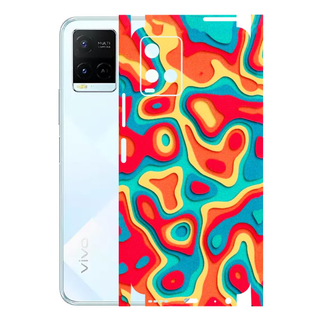 VIVO Y Series Phone Skins (All Models) - Abstract Swirl - 3D Embossed Finish (L-150) Vivo Y21E