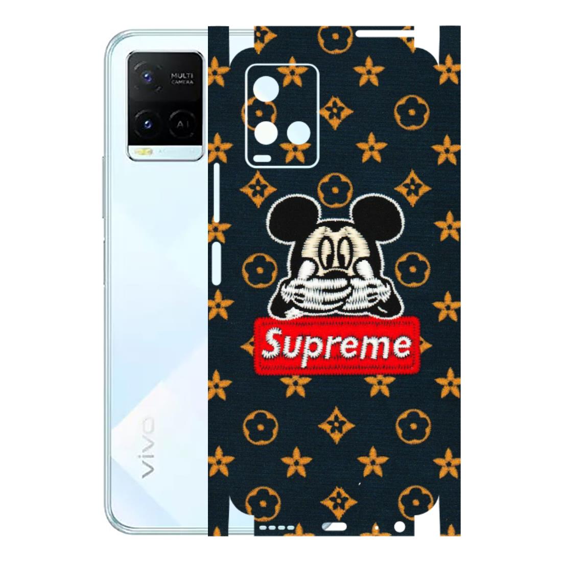 VIVO Y Series Phone Skins (All Models) - Mickey Supreme - Matte Finish (M-83) Vivo Y21E