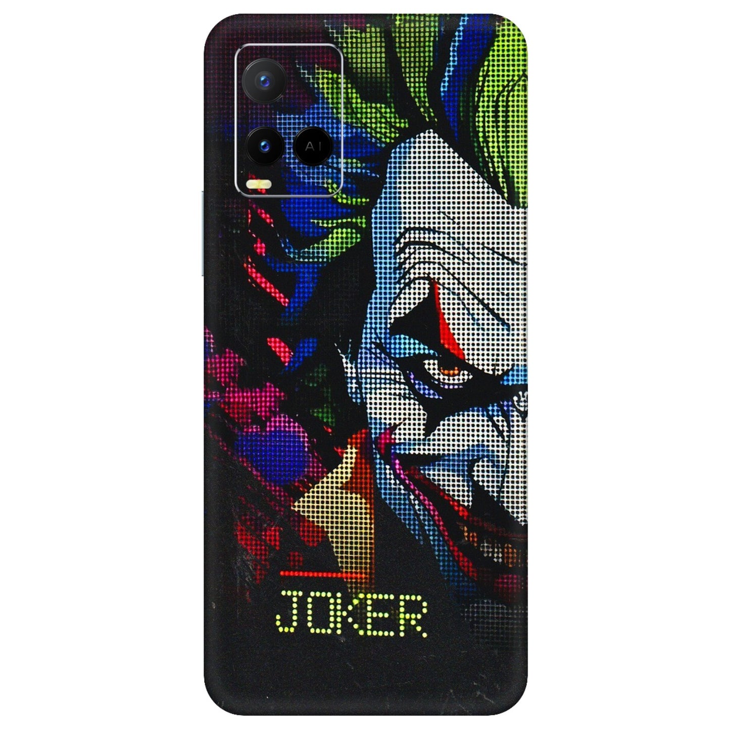 VIVO Y Series Phone Skins (All Models) - Joker Dot Matrix - 3D Embossed Finish (L-08) Vivo Y21 G