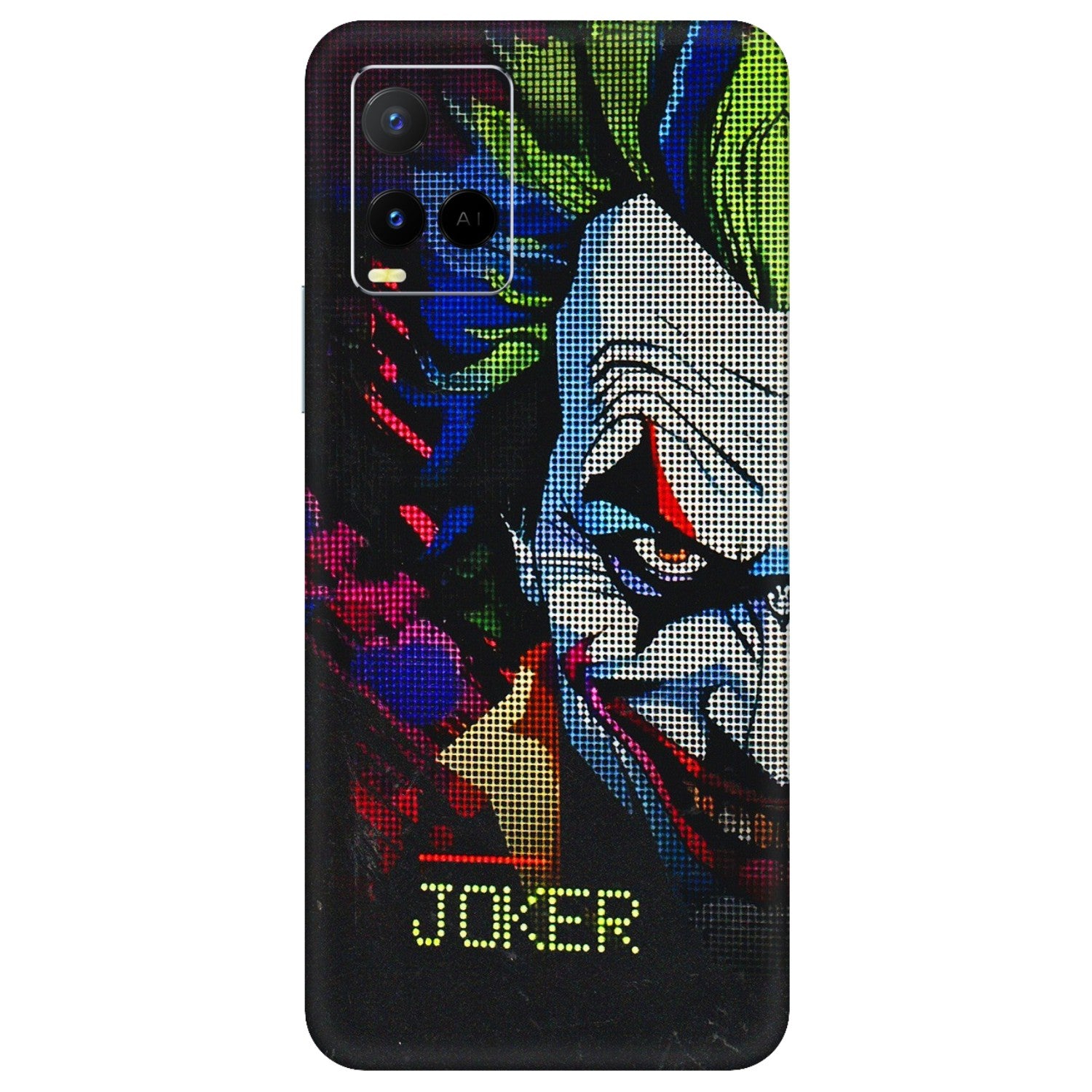 VIVO Y Series Phone Skins (All Models) - Joker Dot Matrix - 3D Embossed Finish (L-08) Vivo Y21 G