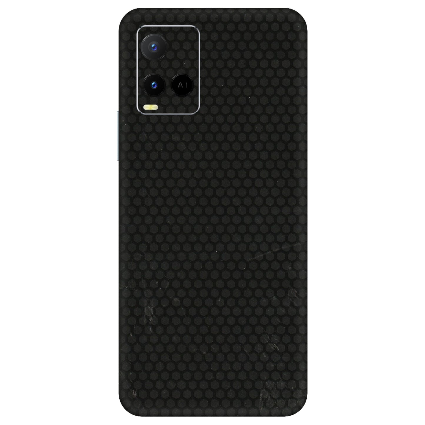 VIVO Y Series Phone Skins (All Models) - Black honeycomb - 3D Embossed Finish (L-114) Vivo Y21 G