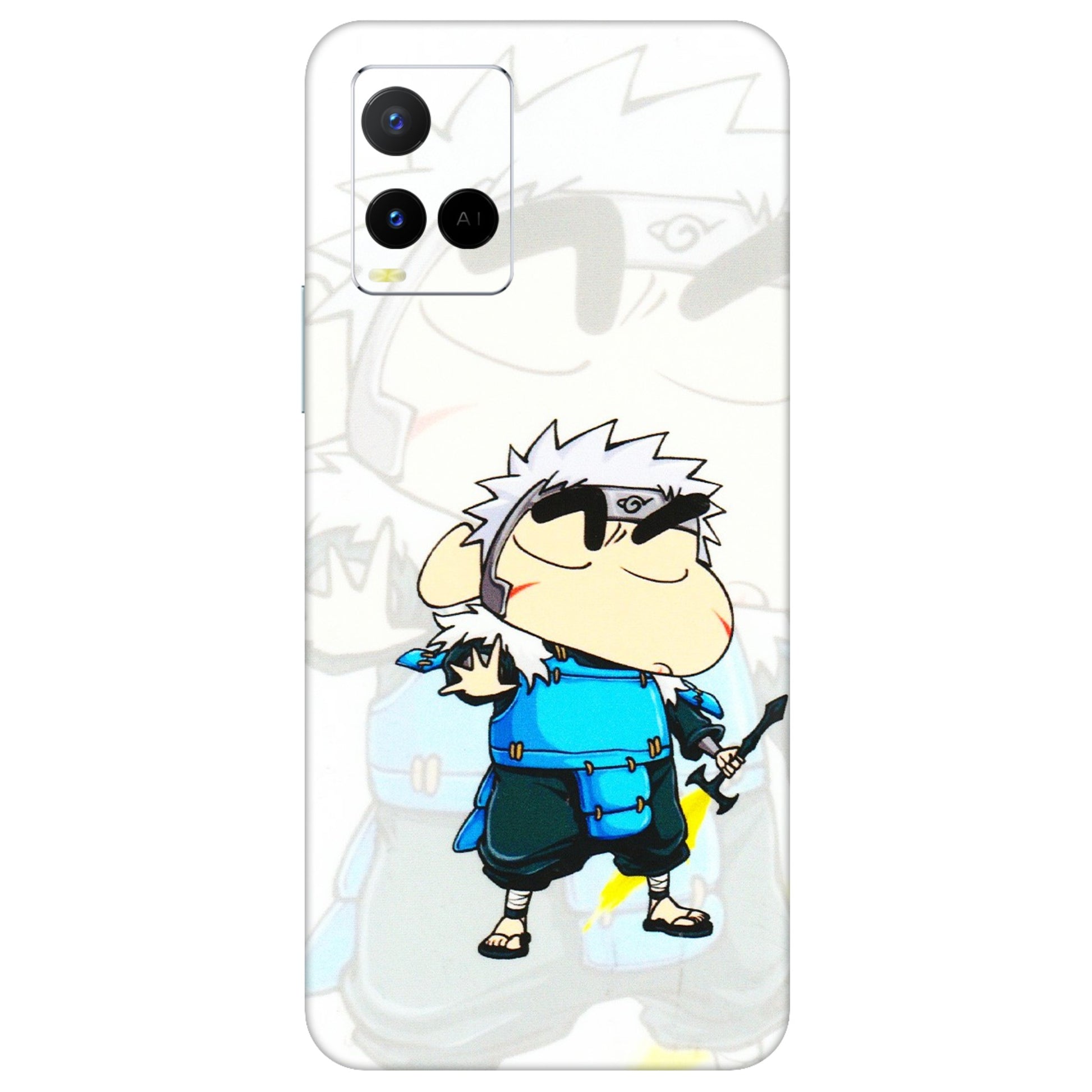 VIVO Y Series Phone Skins (All Models) - Angry Young Shinchan - 3D Embossed Finish (L-226) Vivo Y21 G