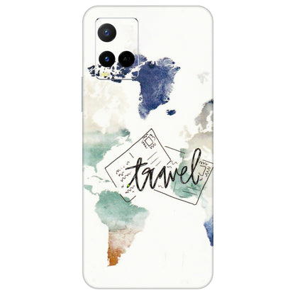 VIVO Y Series Phone Skins (All Models) - Travel The World - 3D Embossed Finish (L-232) Vivo Y21 G
