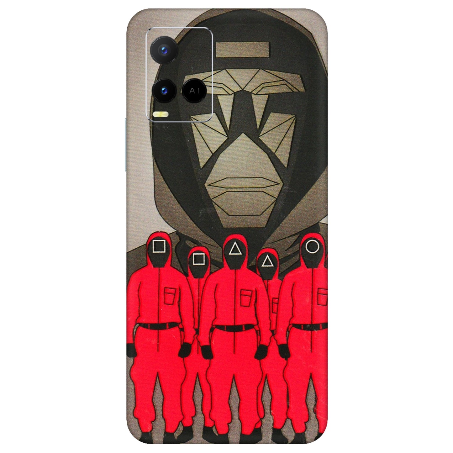 VIVO Y Series Phone Skins (All Models) - Squid Game Hero - 3D Embossed Finish (L-245) Vivo Y21 G