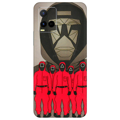 VIVO Y Series Phone Skins (All Models) - Squid Game Hero - 3D Embossed Finish (L-245) Vivo Y21 G