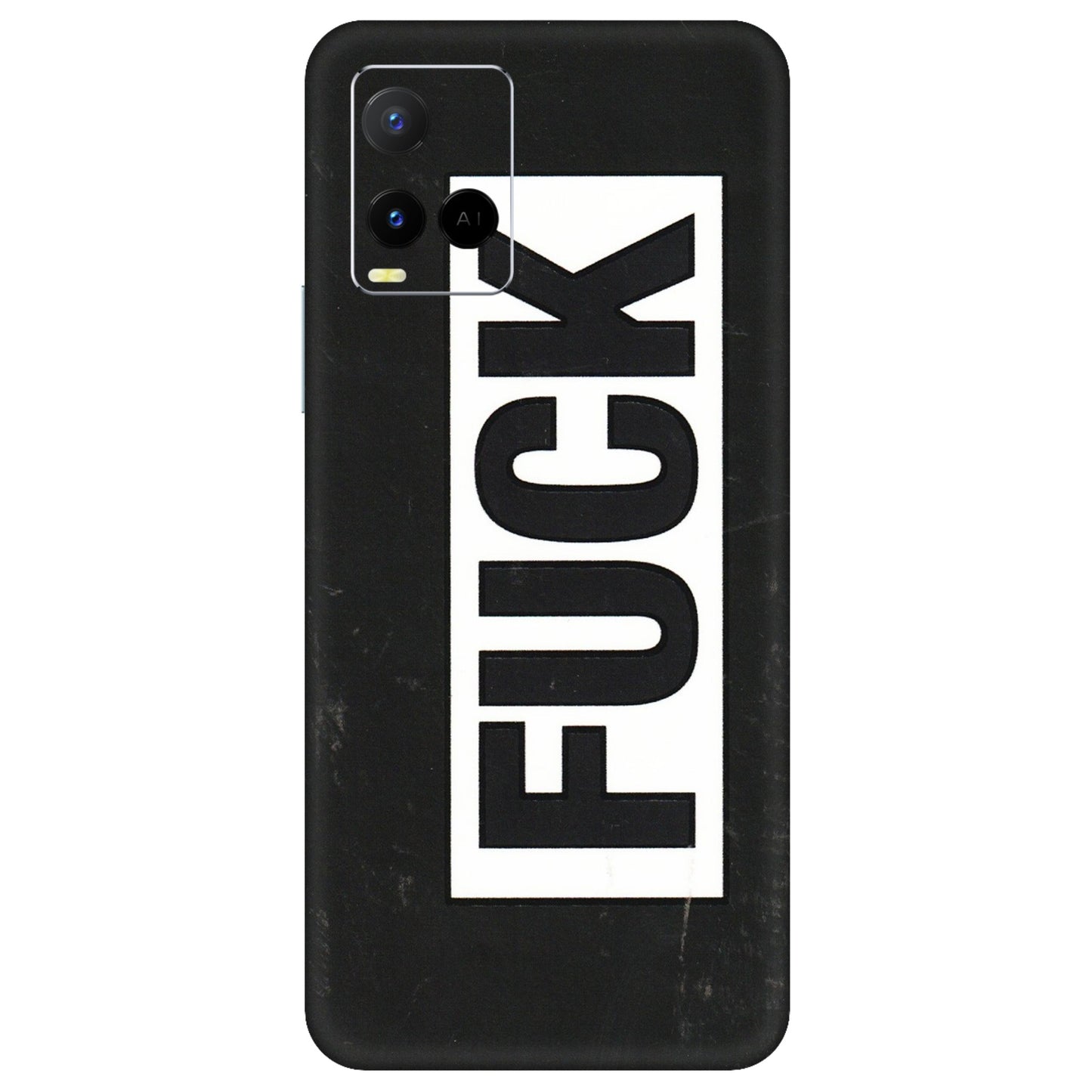 VIVO Y Series Phone Skins (All Models) - The F Word - 3D Embossed Finish (L-255) Vivo Y21 G