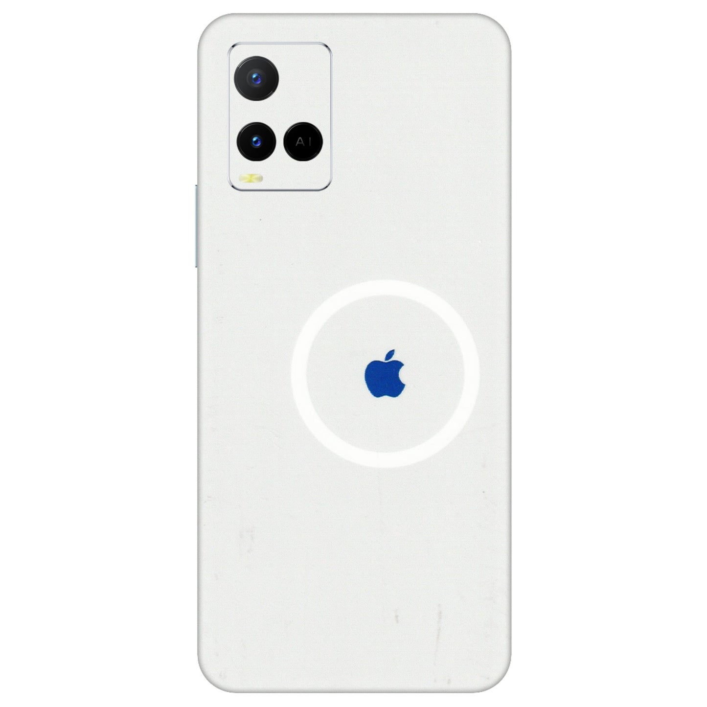 VIVO Y Series Phone Skins (All Models) - iPhone Magsafe Logo - 3D Embossed Finish (L-320) Vivo Y21 G