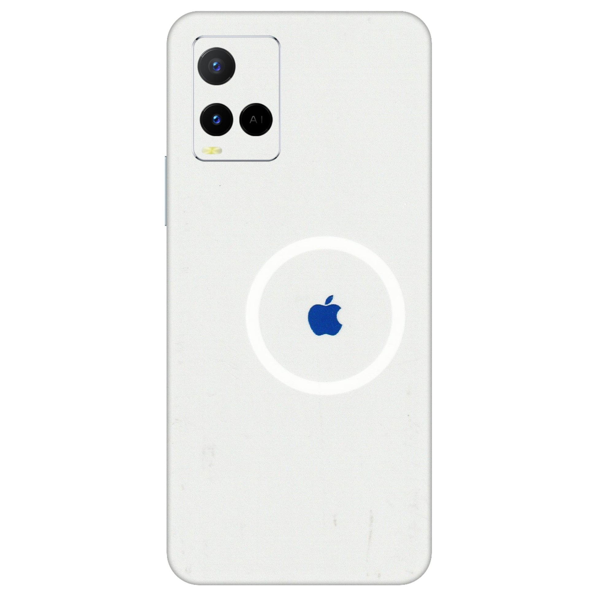 VIVO Y Series Phone Skins (All Models) - iPhone Magsafe Logo - 3D Embossed Finish (L-320) Vivo Y21 G