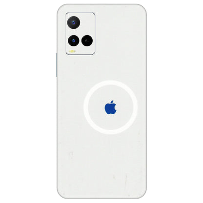 VIVO Y Series Phone Skins (All Models) - iPhone Magsafe Logo - 3D Embossed Finish (L-320) Vivo Y21 G
