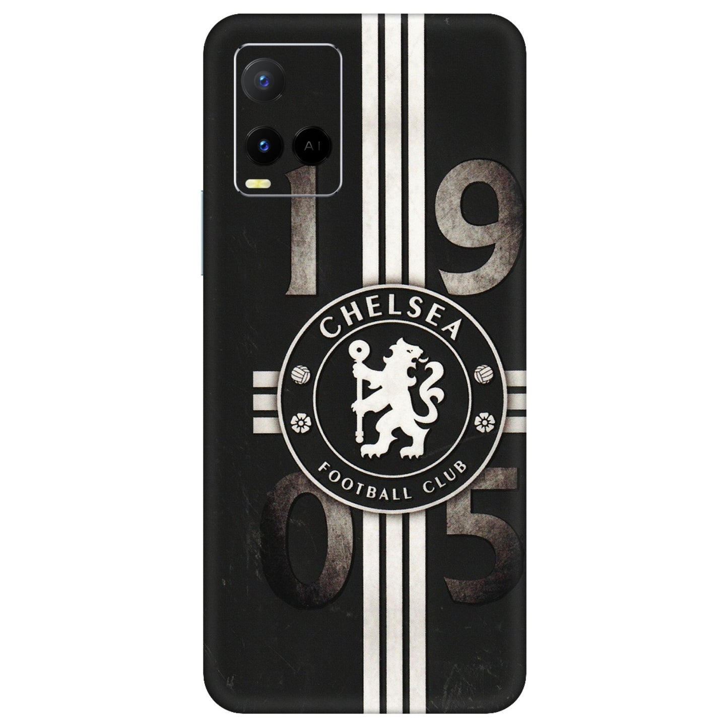 VIVO Y Series Phone Skins (All Models) - Chelsea Fan Club - 3D Embossed Finish (L-36) Vivo Y21 G
