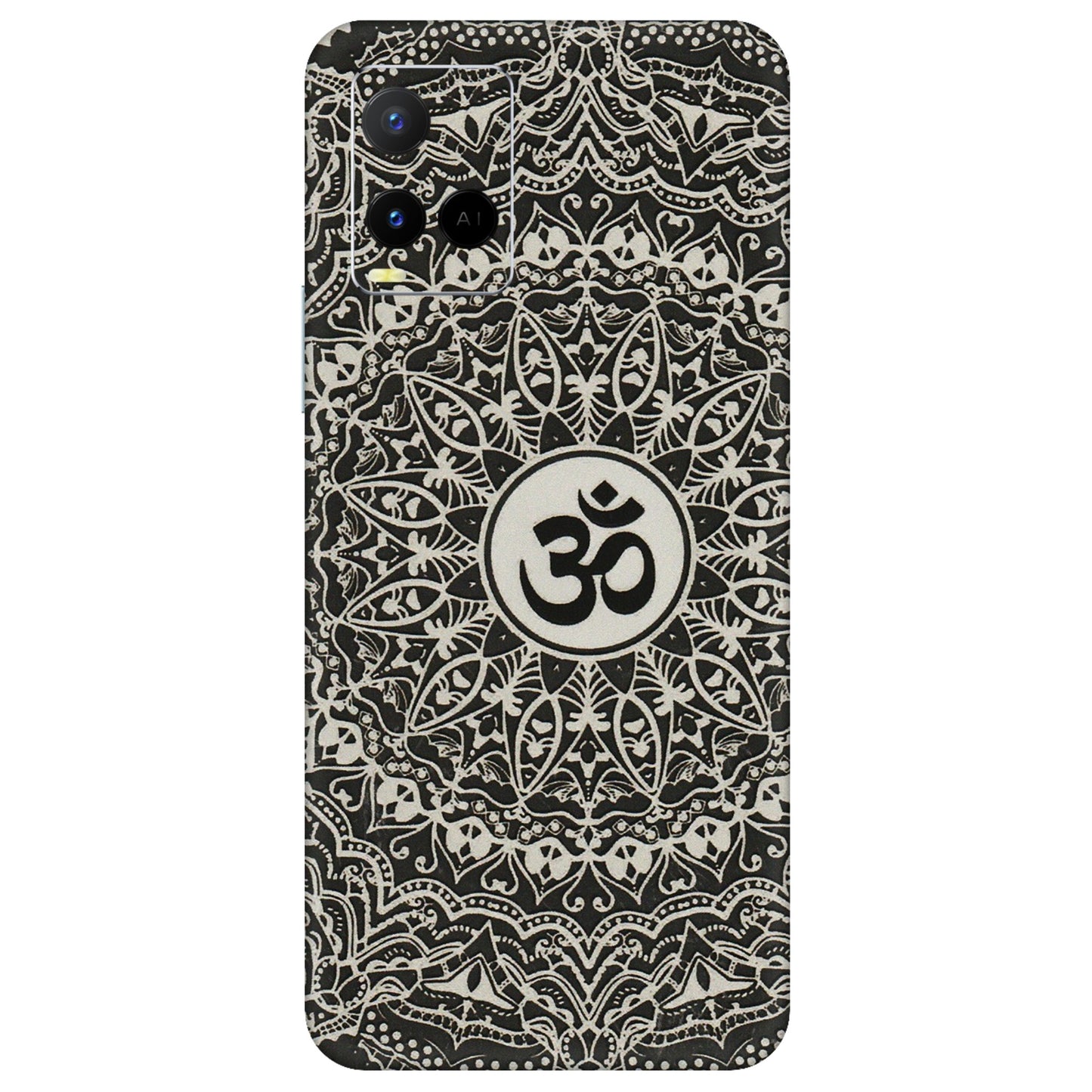 VIVO Y Series Phone Skins (All Models) - Aum Elegant Mandala - 3D Embossed Finish (L-62) Vivo Y21 G