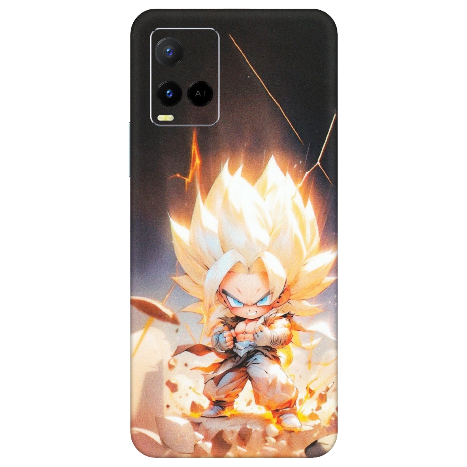 VIVO Y Series Phone Skins (All Models) - Goku Dragon Cute Anime - Matte Finish (M-131) Vivo Y21 G