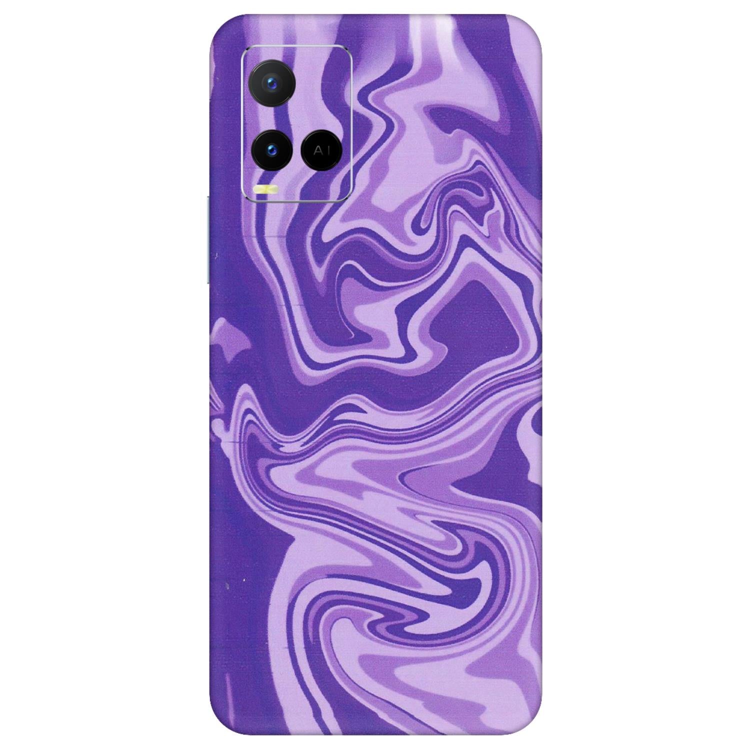 VIVO Y Series Phone Skins (All Models) - Hazy Purple Nights - Matte Finish (M-14) Vivo Y21 G
